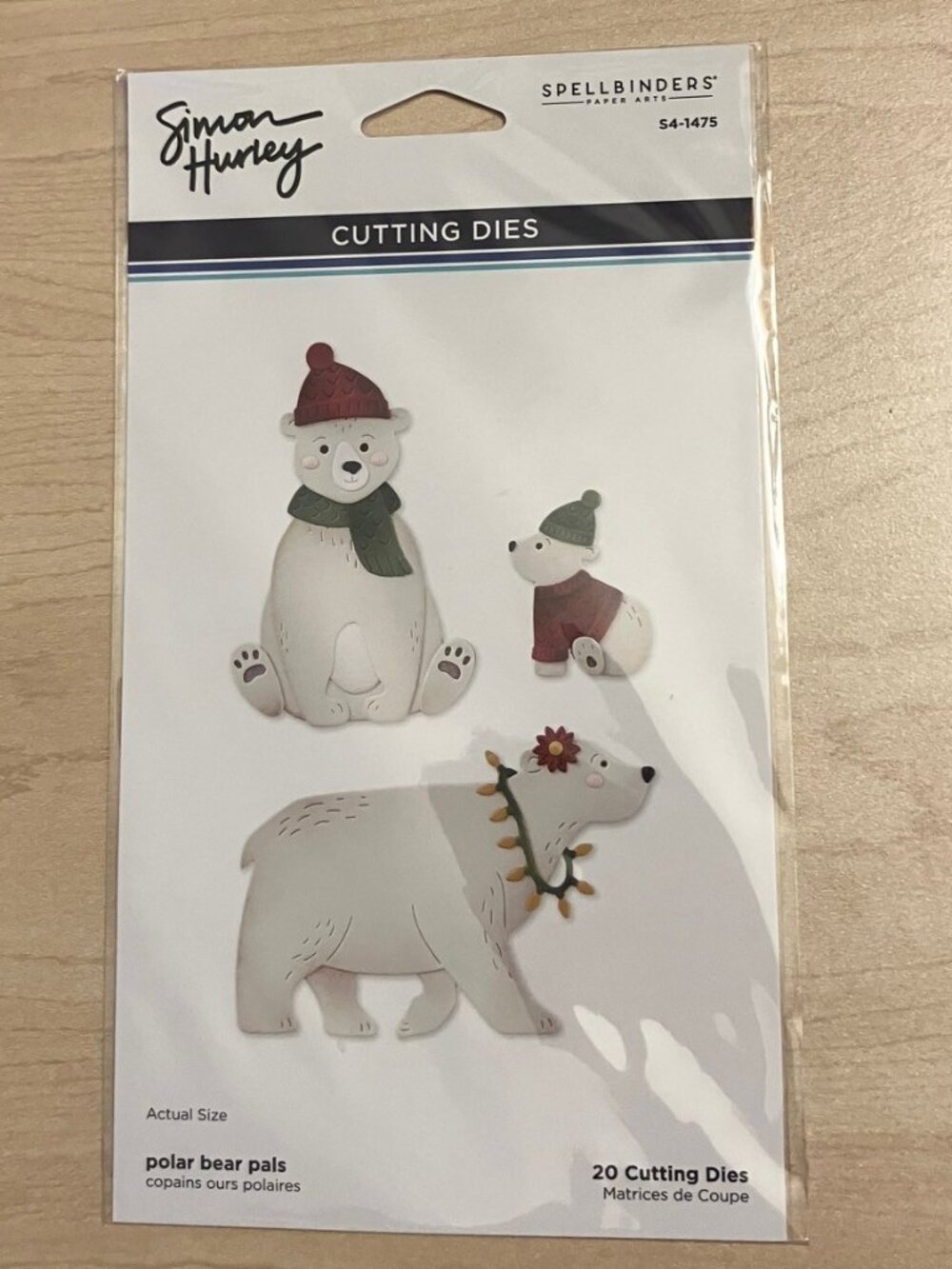 Simon Hurley Spellbinders Polar Bear Pals Dies NEW